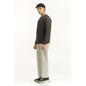 Camisetas de Corte Regular para Hombre, Tallas Grandes, Estampado Sólido, Tejido de Punto, 260 GSM, Etiqueta Personalizada, Número de Modelo MN-TS-WS25-042 - Product Image 2