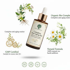 Kit Completo de Rutina Antienvejecimiento (5 Productos) Fórmula Natural RedMoringa de Italia Cuidado Diario OEM Marca Privada para Suero de Piel Masculino - Product Image 3