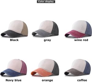 Short Brim Baseball <b>Cap</b>, Adjustable <b>Plain</b> Short Brim Workout Hat Fishing Hat Athletics Trucker Hat Mesh - Product Image 2