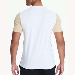 เสื้อยืดออกกำลังกายผ้าฝ้ายสีพื้นสำหรับผู้ชายเสื้อยืดออกกำลังกายเล่นกีฬาออกกำลังกายแบบ100% ออกแบบได้ตามต้องการสำหรับ2025ทุกขนาด - Product Image 6