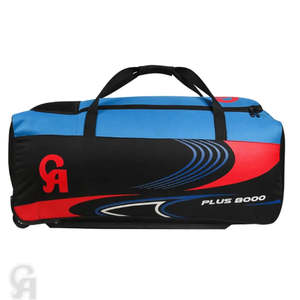 Bolsa Profesional para Equipo de Cricket CA con Capacidad para 8000 y Ruedas, Azul/Negro - Product Image 1