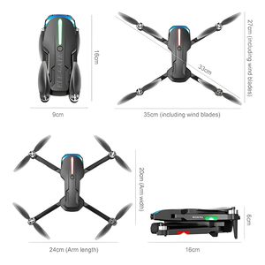 Mini drone télécommandé WiFi 4G avec double caméra HD, drones commerciaux - Product Image 4