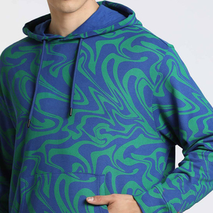 2025 hiver hommes décontracté coton polaire brodé sweats à capuche personnalisés Pakistan fait respirant unisexe taille adulte avec poche - Product Image 5