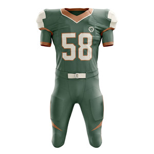 Uniforme de Fútbol Americano para Entrenamiento Deportivo, Material Transpirable, Ajuste Cómodo, Diseñado para Atletas y Equipos - Product Image 1