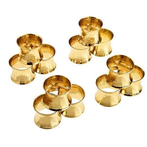 Porte-rond de serviette en or de conception classique forme personnalisée anneau de serviette décoratif de Table d'hôtel pour la meilleure vente - Product Image 2