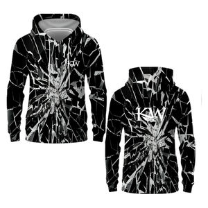 เสื้อฮู้ดพิมพ์ซับลิเมชัน3D สำหรับผู้ชายผ้าฟลีซแบบสวมหัวผ้าโพลีเอสเตอร์เสื้อฮู้ดแบบซับลิเมชันสำหรับผู้ชาย2025ให้ความอบอุ่นแปรง100% โพลีเอสเตอร์ - Product Image 5