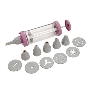 Siringa per decorare torte Jumbo 2 in 1 con stantuffo in acciaio - Product Image 1
