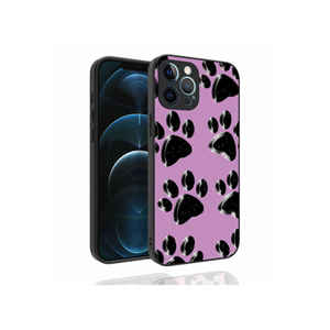 Coque en silicone brillante à motifs Netzy SAFA Nora Series pour iPhone 12 Pro Max, protection anti-traces de doigts pour l'objectif de l'appareil photo - Product Image 1
