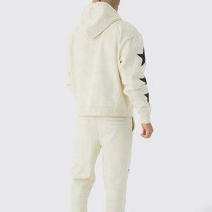 Nueva llegada de los hombres Puff impresión chándales 100% algodón ligero ropa casual para el invierno mejores precios - Product Image 2