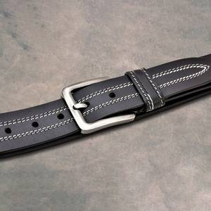 Cinturón de Cuero Vacuno de Primera Calidad a Precio de Fábrica, para Hombre y Mujer, con Logotipo Personalizado, Hebilla de Aleación Hecha a Mano, Estilo Vintage Casual - Product Image 6