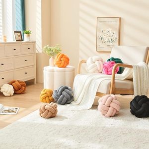 ลูกปัดทรงกลมสำหรับตกแต่งโต๊ะทำจากผ้าฝ้ายโพลีเอสเตอร์สวยๆสำหรับห้องนั่งเล่นห้องนอนสำนักงานตกแต่งบ้าน - Product Image 3