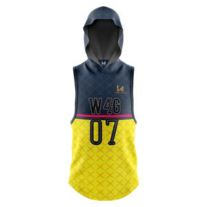 W4G Compression 7on7 maillots de football drapeau personnalisé transfert de chaleur imprimé respirant grande taille uniformes d'équipe 100% Polyester - Product Image 2