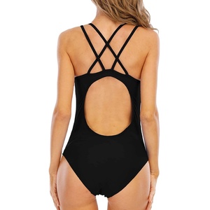 Traje de baño de verano al por mayor, pantalones de pierna ancha con volantes elegantes y conjunto de traje de baño de 2 piezas para mujer, ideal para los días de playa 2026 - Product Image 6