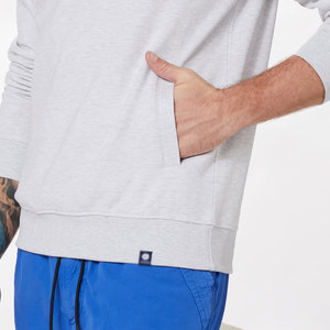 Sudadera pulóver para hombre con dobladillo acanalado y forro interior suave para clima frío, sudadera de gran tamaño para hombre con ajuste holgado - Product Image 6