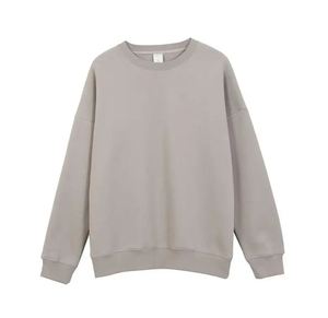 Sweat-shirts pour hommes en gros, pas chers, en coton uni, décontractés, à manches longues, pull en polaire chaud pour l'automne et l'hiver, vente de mode - Product Image 4