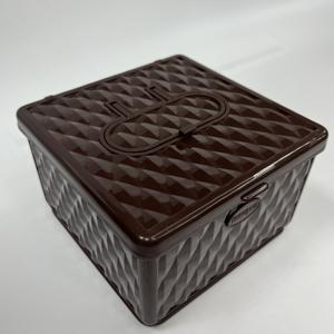 Caja de pañuelos de plástico minimalista Respetuoso con el medio ambiente Durable PP Fácil de limpiar Exportación de Vietnam Pedido a granel OEM/ODM Etiqueta privada aceptada - Product Image 1