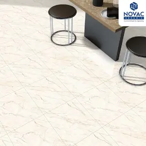 22508 New Marble Ceramic Floor Tiles in 500x500 mm Classic Glossy Galicha Surface Premium Quality Indian Tiles by Novac Ceramic