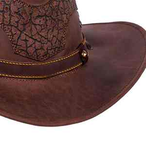 Sombreros Vaqueros Occidentales Unisex Personalizados - Sombrero de Pesca Vintage de Algodón Genuino para Uso en las Cuatro Estaciones - Product Image 4