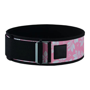 Ceinture de musculation en nylon à verrouillage automatique, personnalisable en gros, pour la musculation, le crossfit et l'entraînement en force, soutien de la salle de sport - Product Image 1