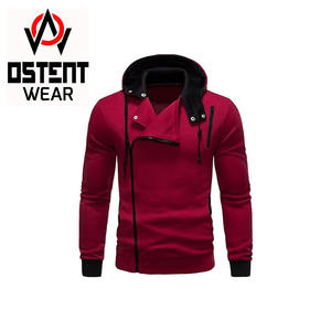 Sudadera con capucha de lana de alta calidad para hombre hecha a medida al por mayor, nuevo diseño con logotipo bordado para invierno - Product Image 1