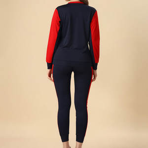 Services OEM Survêtement Femme Design Personnalisé et Logo Femme Survêtement 100% Polyester Survêtements Femme - Product Image 3