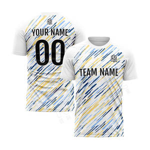 Jersey de fútbol de alta calidad uniforme barato bajo MOQ camiseta de fútbol recién llegado Francia, camiseta de fútbol - Product Image 3