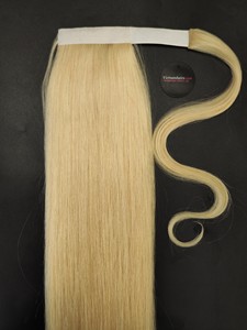 2025 meilleures ventes de queues de cheval 100% extensions de cheveux humains vierges vietnamiens cuticule complète prix de gros de haute qualité - Product Image 2