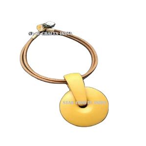 Colgante de Metal con Collar de Cuero de Alta Calidad para Ceremonia de Compromiso Fiesta de Oficina Función de Boda Fiestas de Navidad - Product Image 1