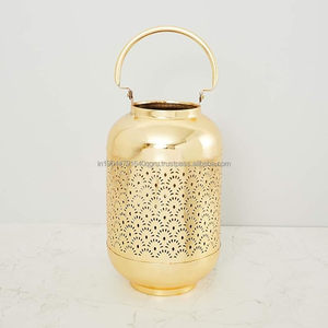 High Quality Customized <b>Gold</b> Metal <b>Lantern</b> in Low Price - Product Image 2