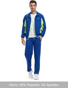 Haute qualité hommes décontracté à manches longues sueur survêtement 2 pièces sport Jogging tenue en gros haute saison automne tenue - Product Image 6