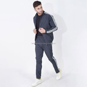 Nardon Apparels, chándal para hombre, conjunto de chándal de 2 piezas, jersey de manga larga, traje atlético, trajes deportivos informales para correr con bolsillos - Product Image 1