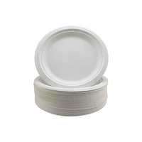 Plaques de bagasse de canne à sucre jetables de qualité supérieure biodégradables écologiques fêtes écologiques disponibles toutes les tailles exportation
