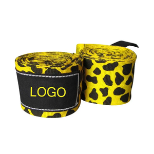 Envolturas de mano de boxeo impresas duraderas transpirables ajustables entrenamiento profesional gimnasio Fitness muñequera protectora verano - Product Image 6