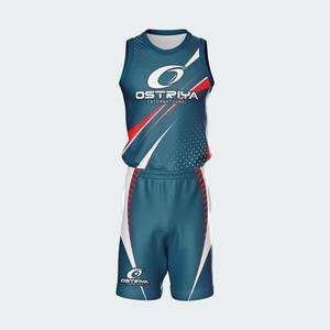 Ventes en gros d'usine, uniformes de basket-ball d'équipe de haute qualité à séchage rapide, maillots de basket-ball pour hommes, ensemble de basket-ball - Product Image 2