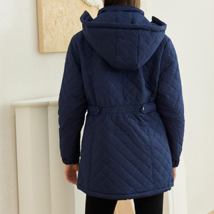 Customizable Women's Puffer Breathable Jacket 100% Polyester Filling Genuine Leather Shell Waterproof Windproof Winter Outdoor - Product Image 2
