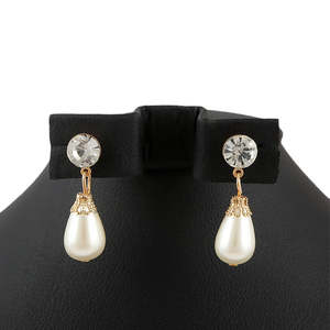 Chase Value Women's Pearl <b>Locket</b> Set-Golden A03339-C - Product Image 3