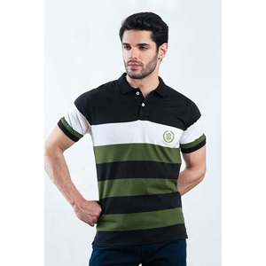 เสื้อโปโลผู้ชาย ASLAN ผ้าโพลีเอสเตอร์ 100% ทรงเข้ารูป สำหรับฤดูร้อน ระบายอากาศได้ดี ผ้าถัก ปักลายสีเข้ม ลายเรียบ เหมาะสำหรับเล่นกอล์ฟ - Product Image 1