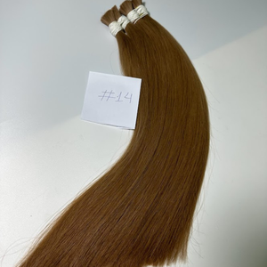 Venta al por mayor pelo humano ruso Color crudo a granel Cabelo Humano Natural 12A grado paquetes a granel - Product Image 4