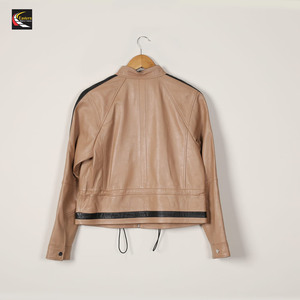 High Quality Fashion Women <b>Leather</b> <b>Jackets</b> Wholesale Bulk Factory - Product Image 2
