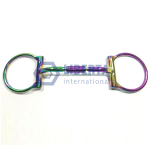 Gran oferta, broca de filete de caballo multicolor, broca de boca de equitación de estilo occidental, broca de carreras, Productos Ecuestres veterinarios - Product Image 3