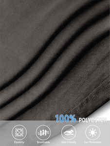 Camisetas de manga corta para hombre y mujer, moda informal, redefinida, holgada, de punto pesado, con acabado bordado - Product Image 4