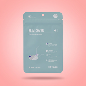 EZ Touch Slim Cover 12mm Patch anti-acné ultra-fin - Patch hydrocolloïde invisible ultra-mince - Fabriqué en Corée - Product Image 1