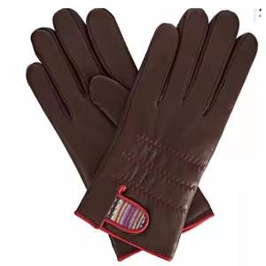 Guantes de mano de cuero industriales hechos a medida Guantes de soldadura protectores de piel de vaca dividida y de oveja con muestra gratis - Product Image 1