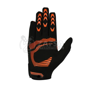 Guantes de ciclismo con relleno de gel para dedos completos, transpirables, antisudor, personalizables - Product Image 5