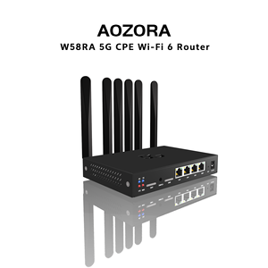 Router Celular Wifi 6 5G Confiable para Interiores, Punto de Acceso Móvil, Uso en Oficinas y Hogares, Tarjetas SIM, NAT, Web, NSA/SA, CPE Industrial - Product Image 4