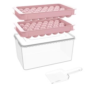 Lot de 3 moules à <span class=keywords><strong>glace</strong></span> en silicone écologiques, résistants au congélateur, pour glaçons ronds, pour cocktails, whisky, thé, café - Product Image 6