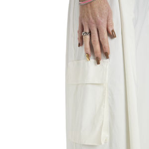 Pantalon pour femme, fabrication italienne, printemps-été, différentes couleurs disponibles - Product Image 5