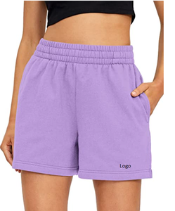 Short de survêtement pour femmes, culotte athlétique taille haute, décontracté, vente en gros disponible, collection été - Product Image 4