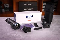 Monoculaire thermique de vision nocturne haute puissance 2,5-20x Telos XL50 LRF avec écran AMOLED et portée de 2300 m pour la chasse
