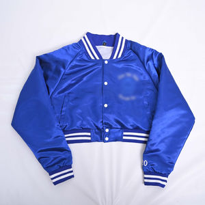 แจ็กเก็ตผ้าซาตินสำหรับผู้หญิงมีขนาดพลัสไซส์ระบายอากาศได้คุณภาพสูงสวมใส่ง่าย - Product Image 3